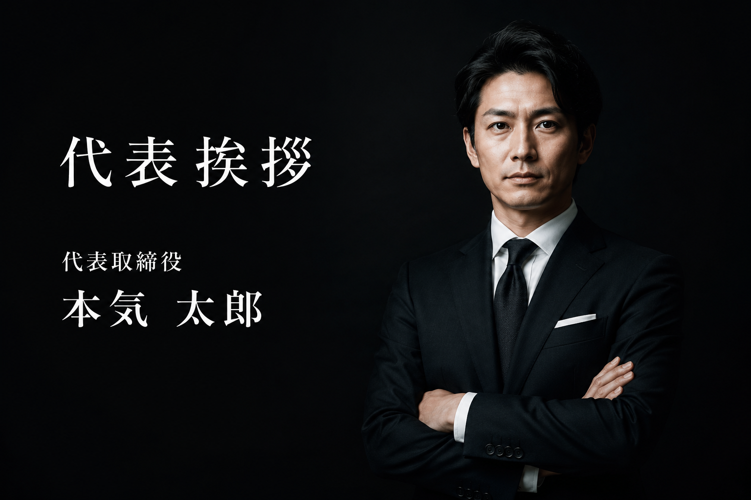 代表取締役 本気太郎